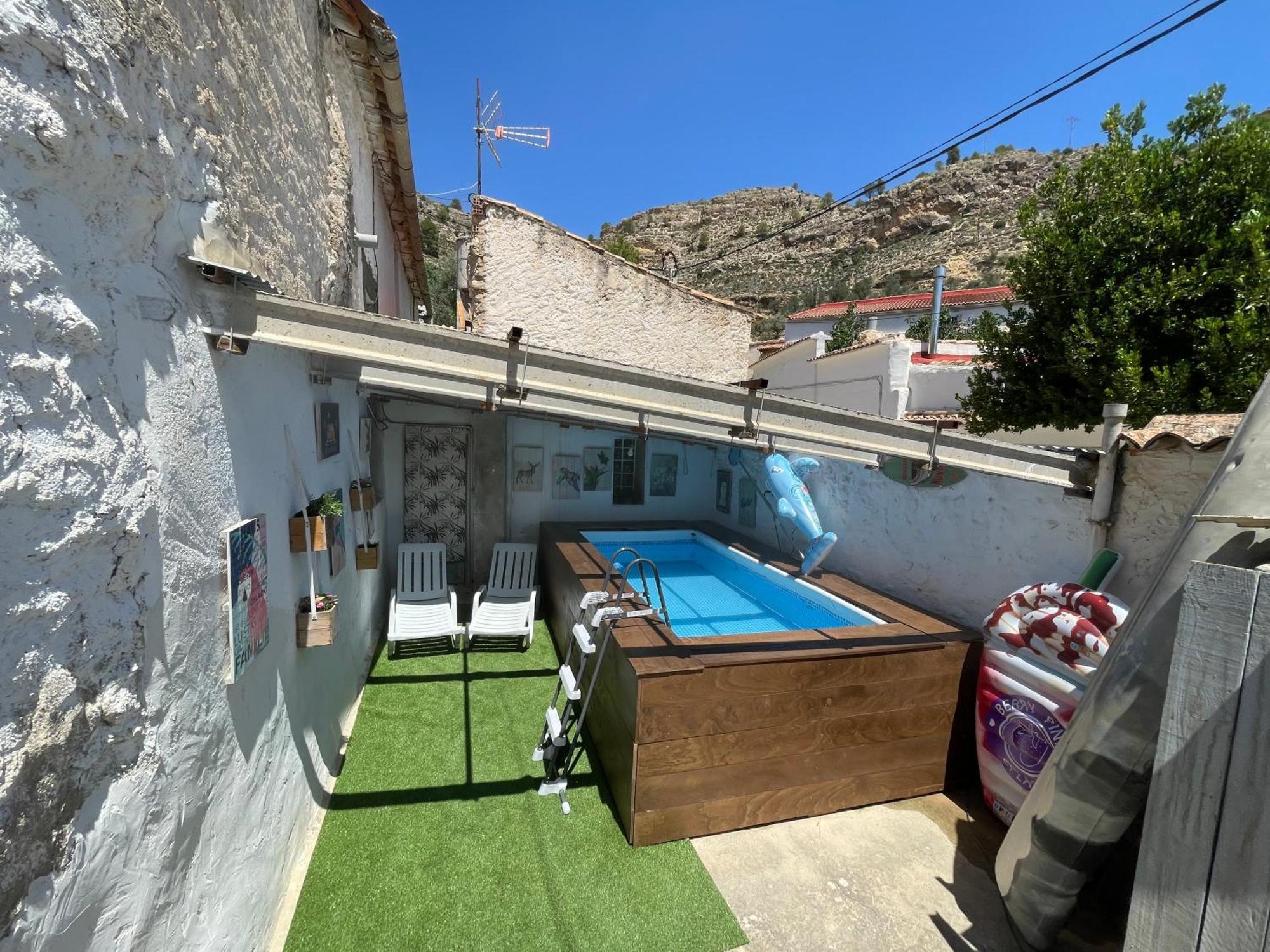 הוילה Villar de Ves El Refugio De Chloe מראה חיצוני תמונה