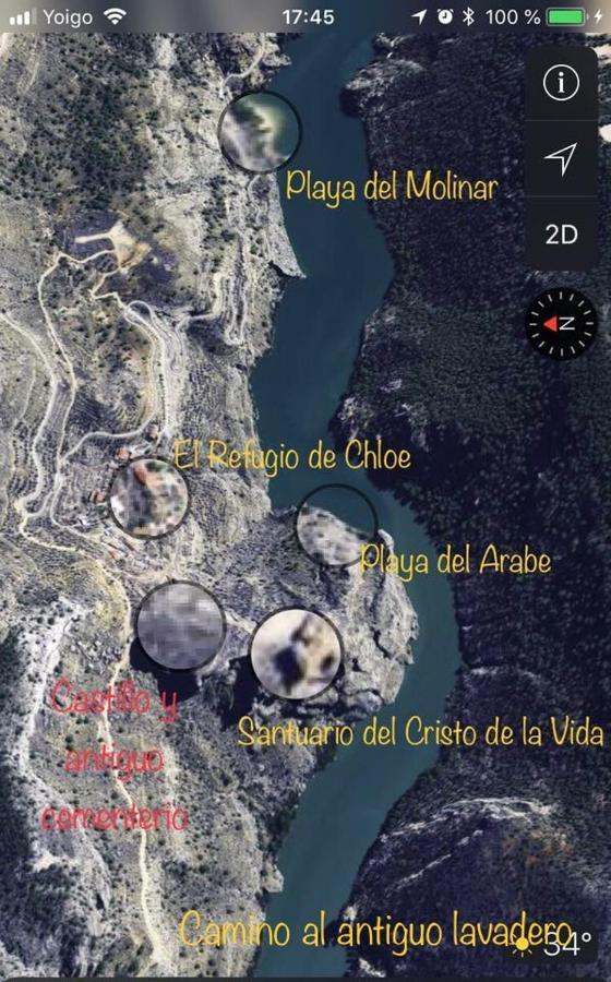 הוילה Villar de Ves El Refugio De Chloe מראה חיצוני תמונה